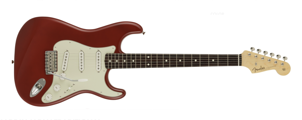 Fender 2023 COLLECTION, MIJ TRADITIONAL 60S STRATOCASTER®, AGED COLOR